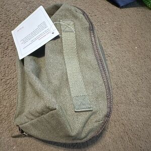 Olive Green Men's Shave Bag